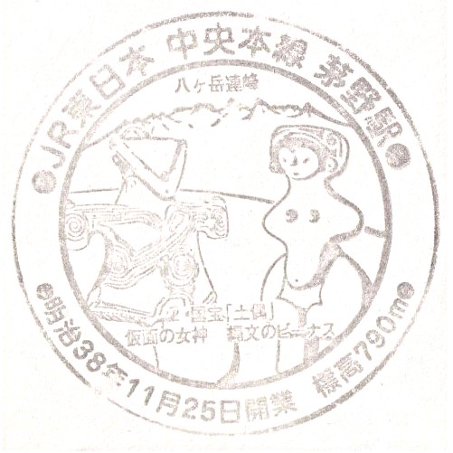 Chino Station Stamp